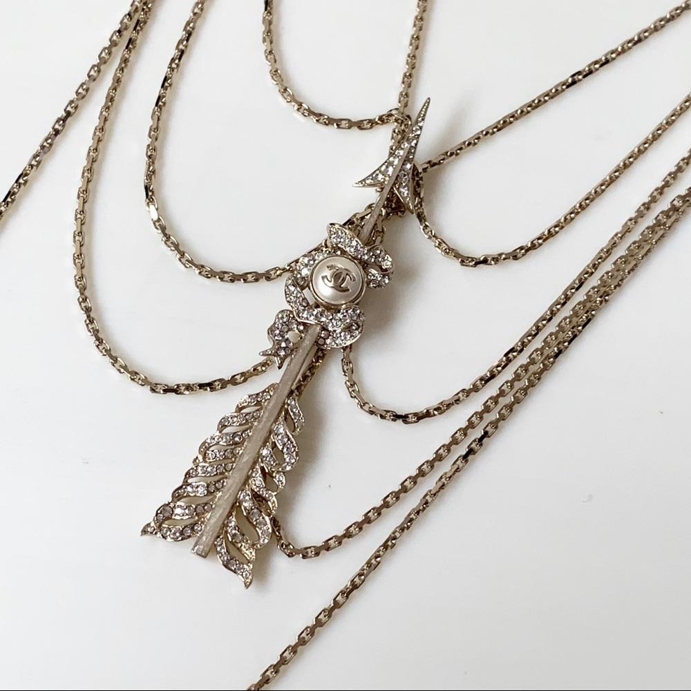 Chanel arrow long necklace - Picture 9 of 16